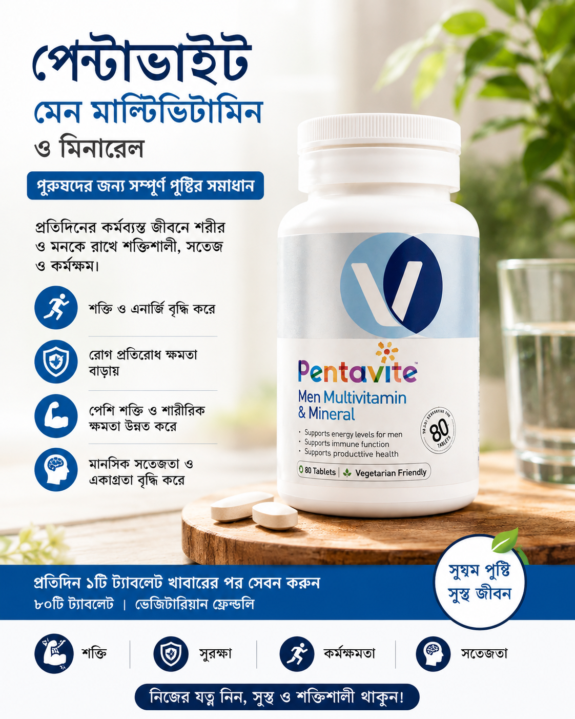 Pentavite Product Specifications Poster